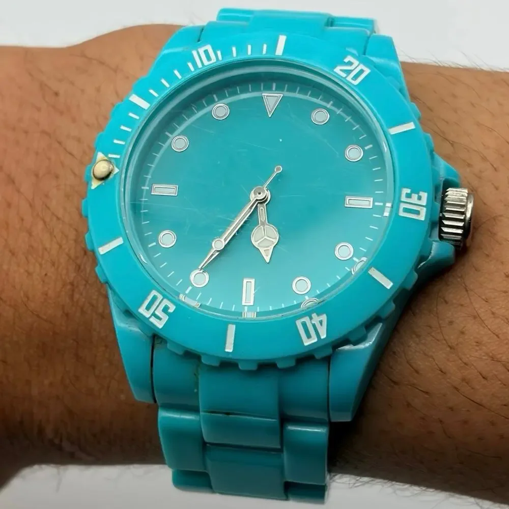 Blue Retro Watch